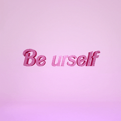Be Urselfie Aesthetic Minimalist  GIF