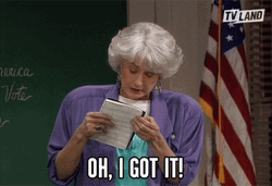 Bea Arthur Saying Oh I Got It GIF