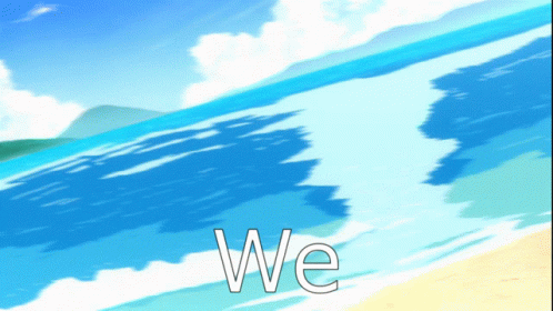 Beach Saying We GIF