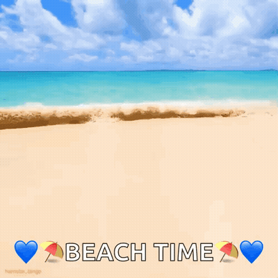 Beach Time GIF