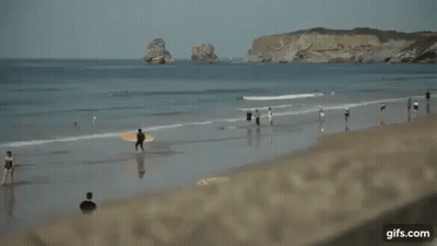 Beach View From Balcony Gifs.com GIF