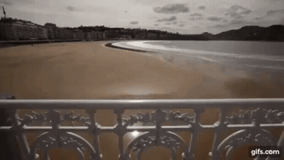 Beach View From Balcony Gifs.com GIF