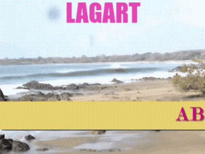 Beach With Lagart GIF