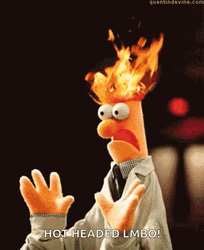 Beaker Burning Brain Meme GIF