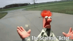 Beaker Muppets Running Beaker GIF