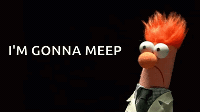 Beaker Saying I'm Gonna Meep GIF