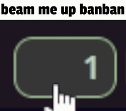 Beam Me Up Banban Jumbo Josh GIF