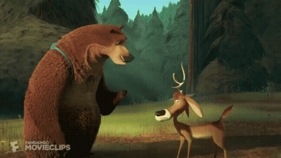 Bear And Deer From Fandango GIF