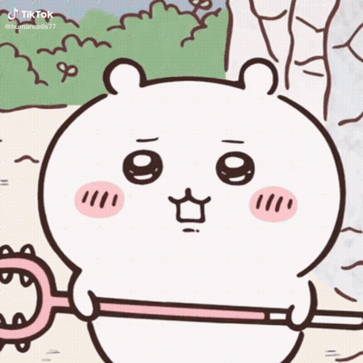 Bear Crying Holding Stick GIF