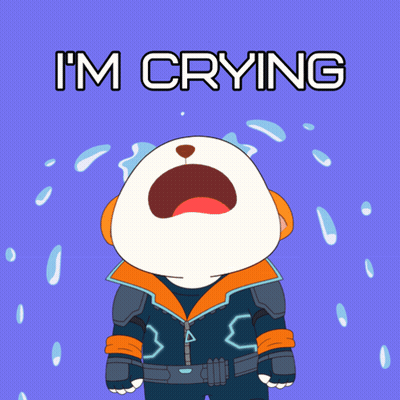 Bear Crying I'm Crying GIF