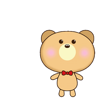 Bear ເປັນ ກຳ ລັງ ໃຈ ໃຫ້ນະ GIF