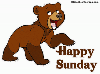 Bear Happy Sunday GIF