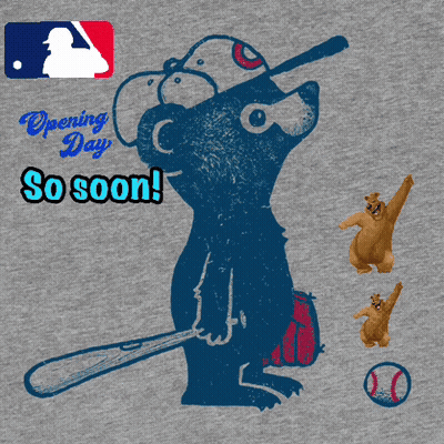 Bear Holding Baseball Bat So Soon GIF