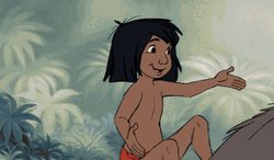 Bear Hug Disney Jungle Book GIF