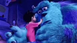 Bear Hug Sulley Monsters Inc GIF
