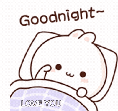 Bear In Bed Goodnight Love You GIF