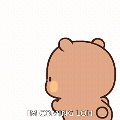Bear Kissing Another Bear Im Coming Loh GIF