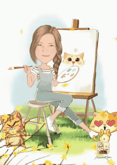 Bear Painting Flower With Pants Bear GIF