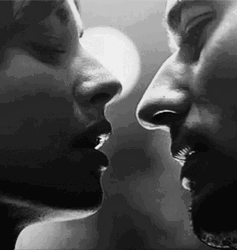 Beard Guy Heated Hot Kiss GIF