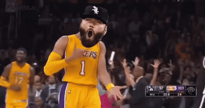 Bearded Basketball Player Yawning In White Sox Hat GIF