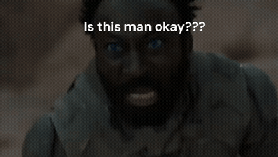 Bearded Blue-Eyed Man Screaming Is This Man Okay GIF