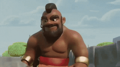 Bearded Cartoon Character By Fence GIF