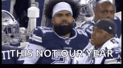 Bearded Football Player Saying This Is Not Our Year GIF