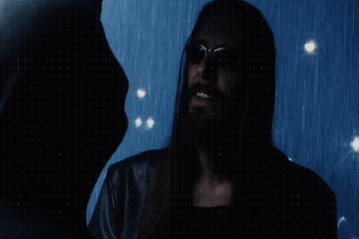 Bearded Glowing-Eyed Man Says One Eyed Man Is King