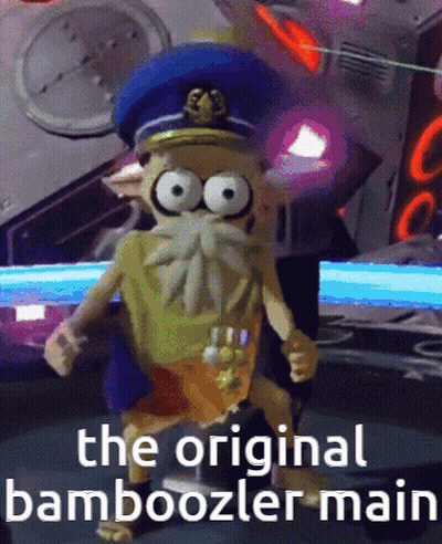 Bearded Hat Character Says The Original Bamboozler Main GIF
