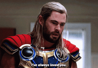 Bearded Long-Haired Man I've Always Loved You GIF