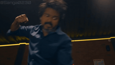 Bearded Man Arms Outstretched In Dark Room GIF