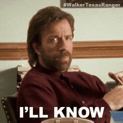 Bearded Man At Desk Saying I'll Know GIF