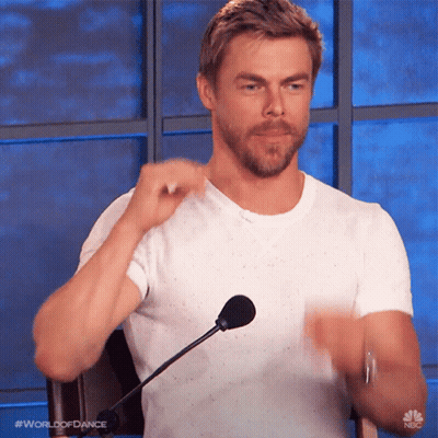 Bearded Man At Microphone With Worldofdance Shirt GIF