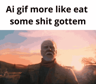Bearded Man At Sunset Saying Ai Gif More Like Eat Some Shit Gottem GIF