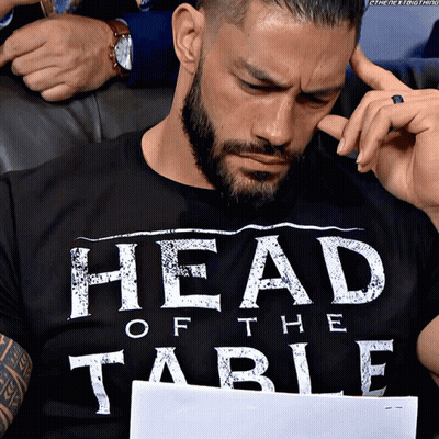Bearded Man Black Shirt Head Of The Table GIF