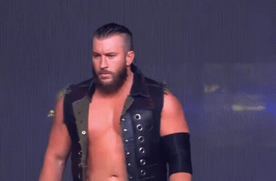 Bearded Man, Black Vest, Black Arm Band GIF
