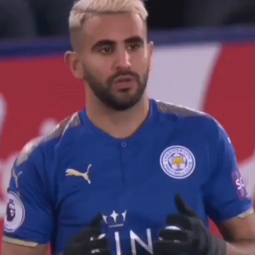 Bearded Man Blue Soccer Jersey Thumbs Up GIF