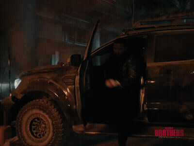 Bearded Man by Car Saying Assalamualaikum