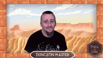 Bearded Man By Dungeon Master Sign GIF