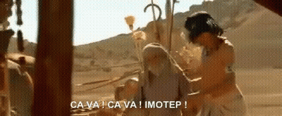 Bearded Man Ca Va Ca Va Imotep GIF