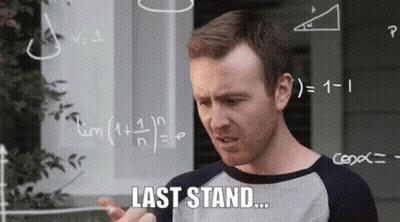 Bearded Man Covering Nose Saying I Love You To The End Of The Counting GIF