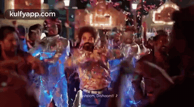 Bearded Man Dancing At Party GIF