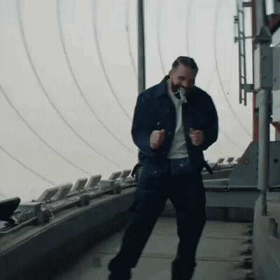 Bearded Man Dancing GIF