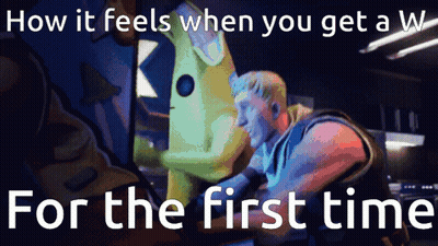 Bearded Man First Time In My Entire Life GIF