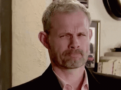 Bearded Man Funny Face Eyes Closed GIF
