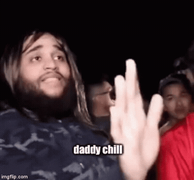Bearded Man Giving Middle Finger To Crowd GIF