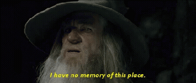 Bearded Man Hat Says No Memory Of This Place GIF