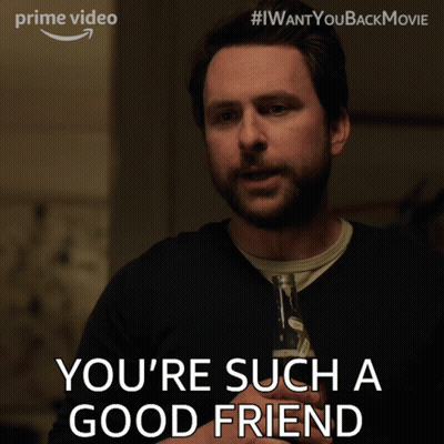 Bearded Man Holding Beer Says You're Such A Good Friend GIF