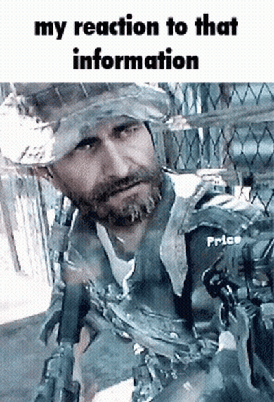 Bearded Man Holding Gun With Head Bandage GIF