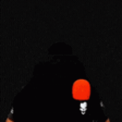 Bearded Man Holding Microphone GIF